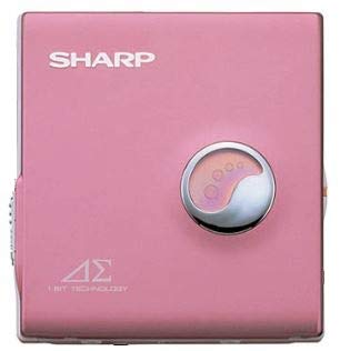 【ほぼ未使用】SHARP ポータブルMDプレーヤー　MD-DS30-P ピンク Amazon.co.jp: SHARP シャープ MD-DS30-P ピンク 1ビット