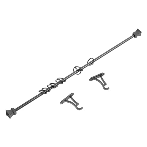 ERINGOGO 1juego Cortinas para Casa De Barra De Ventana Accesorios Decorativos para Muebles Compatible Habitaciones De y Sala