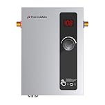 ThermoMate Electric Tankless Water Heater, 11kW at 240 Volt, On Demand Instant Hot Water Heater, Self Modulating Energy Saving, Save Space, 2.15GPM at 35°F Rise, Side Connections