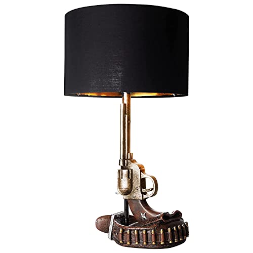 GUTE Six Shooter Pistol Lamp
