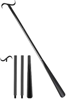 Safe Age Schuhlöffel Extra lang - 3-in-1 Schuhanzieher, Anziehhilfe & Sockenanziehhilfe