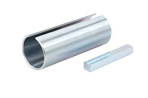 1'' To 1 1/8 Inch 1/4" Extended Key Gas Engine Pulley Crank Shaft Sleeve Adapter Bushing Sheave & Key #TOP2