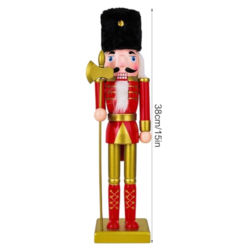 Casse-noisette de Noël idée cadeau figurines peintes de table - 6