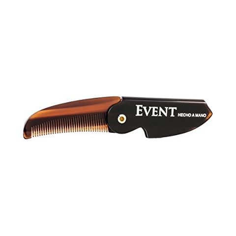 Event Peine Barba y Bigote con Funda Plegable Cover