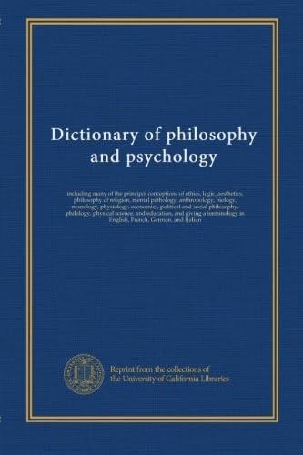 Dizionario di filosofia e psicologia (v.1)