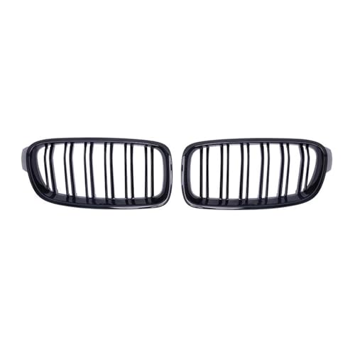 Parrillas de listón doble para coche Serie 3 F30 F31 F35, central delantero (2013-2019)