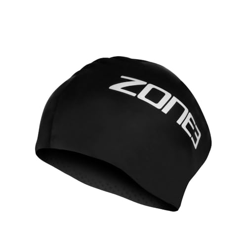 ZONE3 Large Silicone Swim Cap - Designed For Long Hair Anti-tear Comfortable 48g