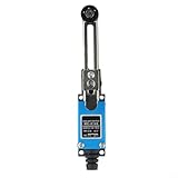 Zilimontt ME-8108 Endschalter, IP65, wasserdicht, öldicht, industrieller Reiseschalter, 250 V, 5 A, 1 NO, 1NC, Metallschwingarm, mechanische Struktur mit Gehäuse aus Aluminiumlegierung für