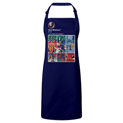Tablier cuisine Henri Matisse navy idéal pour vos ateliers culinaires créatifs