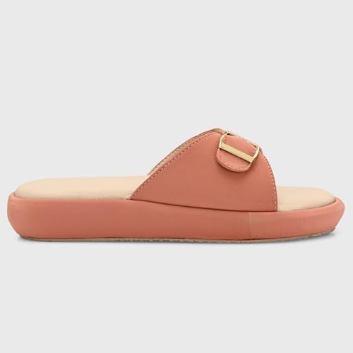 Image of Centrino Women's Sandals | Elegant Stylish Slip-On Chappals for Ladies |Lightweight & Breathable Slippers /Flip-Flops| Durable Outdoor Synthetic Casual Wear,Party and Formal Occasions(9322)