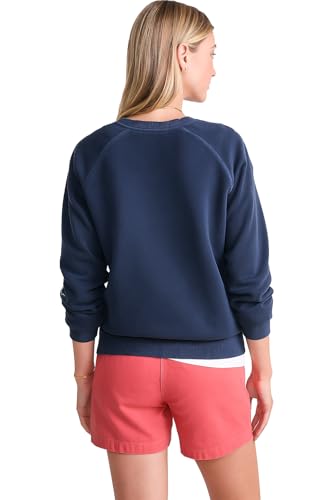 vineyard vines Women's Americana Whale Vineyard Terry Crewneck3