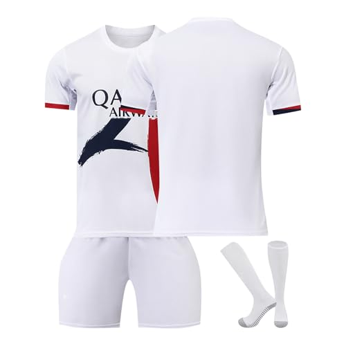 Genérico Personalizada PSG Camiseta de Fútbol, Conjunto de Equipación Deportiva para Hombres Camiseta de Fútbol Camiseta de París