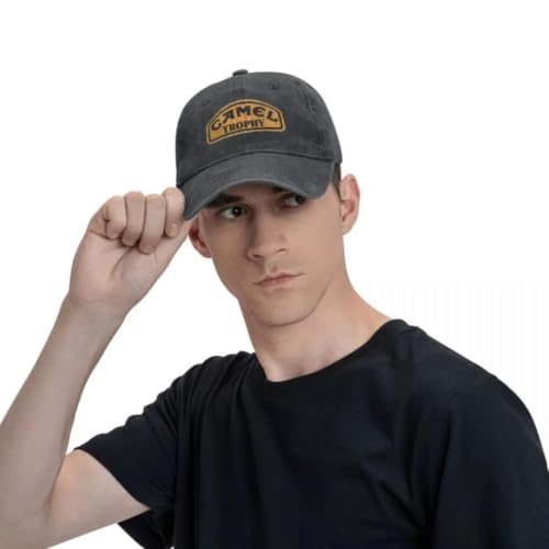 Casquette Camel avec logo classique imprimé et visière courbée protectrice - 6