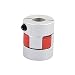 uxcell 10mm to 10mm Shaft Coupling 30mm Length 25mm Diameter Motor Coupler Aluminum Alloy Joint Connector for DIY Encoder