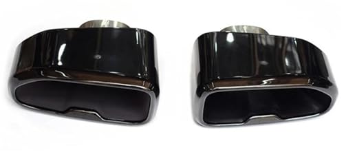 Silencieux d'échappement noir pour BMW X3 G01 X4 G02 embout de pot en acier inoxydable
