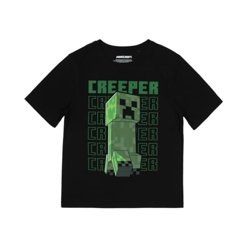 Minecraft Survival Mode 2-Pack Boy's Crew Neck Short Sleeve Athletic Performance Swim Tee Combo Set2