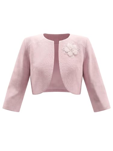 Bolero formal para mujer ideal para vestidos de noche en cócteles elegantes