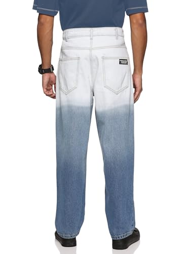 Image of THIRD QUADRANT Baggy Jeans for Men || Khaki Jeans || Jean Pant for man (in, Numeric, 30, Regular, Khakhi)