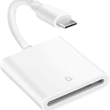 Type-Cカードリーダ【2025新機種高速USB 2.0】SDカードリーダカメラアダプタ双方向データ転送設定写真動画ドキュメント読み取り不要Word Excle PPT PDF読み取り変換アダプタ スノーホワイト