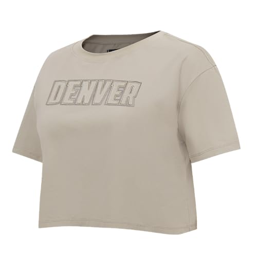 Image of Pro Standard NBA Womens Womens NBA Neutral Cotton Short Sleeve Boxy Tee