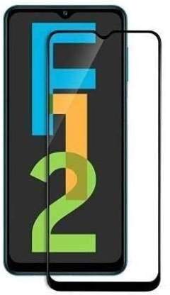 Image of DD SON (Black Premium Full Edge to Edge Screen Coverage Tempered Glass Screen Protector for Samsung Galaxy F12 / M12 / Samsung Galaxy A12 (2021) -Edge to Edge Full Screen Coverage