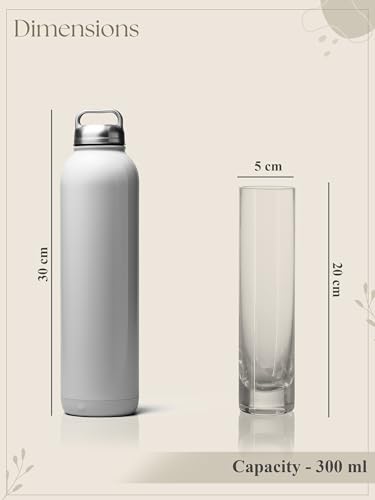 Image of Trovea's Modern Slim Highball Glass Set for, Set of 6, 300 Ml for Water, Juices, Drinks and Spirits
