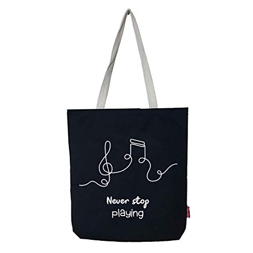 Hello-Bags. Bolso Tote Bag. con Cremallera, Forro y Bolsillo
