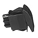 Seachoice Illuminated Contura Rocker Switch, On/Off, Black