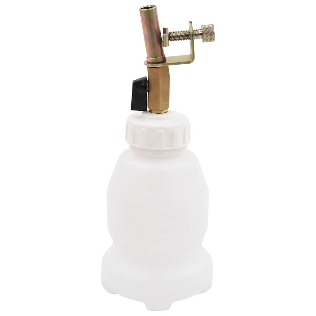 Botella de recarga de líquido de frenos, 1 litro, plástico, universal, para coche, motocicleta, cilindro maestro de freno de coche, mantenimiento de seguridad, accesorios de reparación