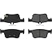 Posi Quiet Ceramic Brake Pads with Shims and Hardware