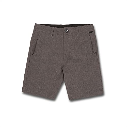 Volcom Little Frickin Cross Shred Hybrid Stretch Chino Short (Big Boys & Little Boys Sizes), Charcoal Heather, 3 #TOP10