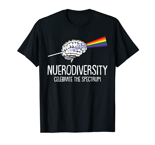 Neurodiversity Celebrate The Spectrum Gay Pride LGBT-Q Ally T-Shirt