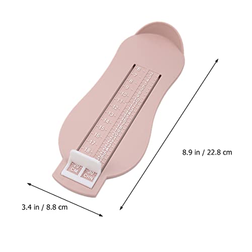 Ushobe Children Foot Measure 2Pcs Shoes Size Infant Feet Measure Sizer Feet Measuring Ruler Baby Foot Ruler Measuring Devices Kids Baby Shoe Measurement #TOP6