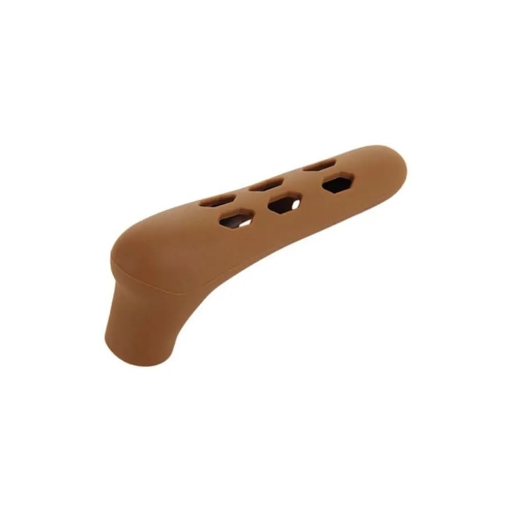 Tianshengqi Brown Silicone Sleeve Room Door Handle Cartoon Baby Child Crash Protection Suite Door Pull Gloves Protector Home Accessories(Brown)