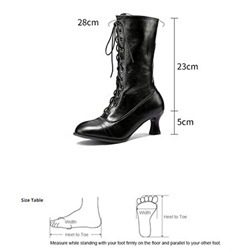 Bottines de pole dance stables à talons épais pour éviter la fatigue - 4