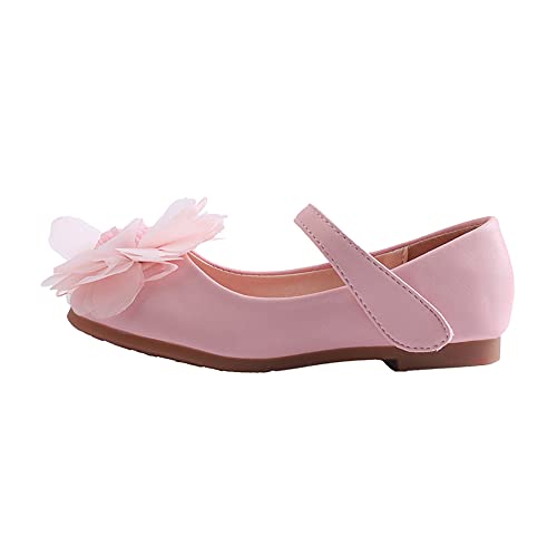 Kids Girl's Ballet Ballerina Flats Flower Girl Princess Dress Shoes School Uniform Mary Jane2