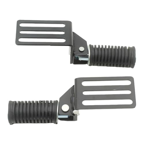 Repose-pieds de moto haut de gamme avec plaque pliable robuste