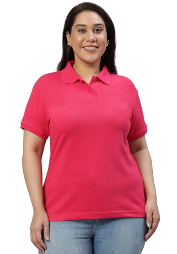 Image of Wear Your Opinion Womens Plus Size Polo Collar Neck T-Shirt Top