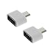 Produktbild 2X Smartfox Micro USB Typ B Adapter Stecker auf USB Buchse Typ A 2.0 mit OTG Funktion in weiß