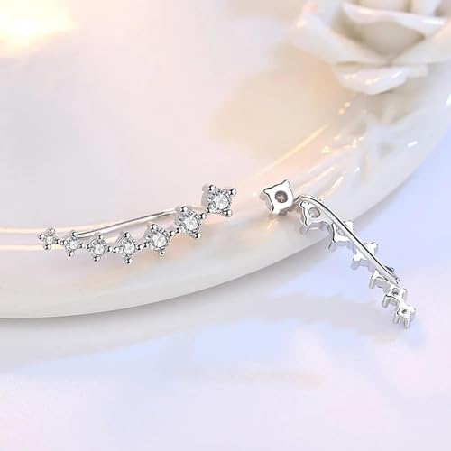 Boucles d'oreilles stud de mariage légères pour lobes sensibles