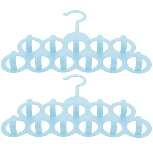 iplusmile Organisateur de Rangement pour Vêtements 2pcs en Pp Crochets Multiples, pour Chambre et Salle de Bain, Gain de Place et Fixation D’accessoires