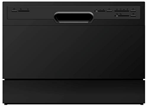 PKM GSP 600 Lavavajillas pequeño, 6 compartimentos, negro