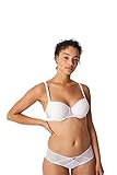 Chantelle MOTIF, Balconnet Außenträger-BH, Damen Unterwäsche, Weiß, 70E