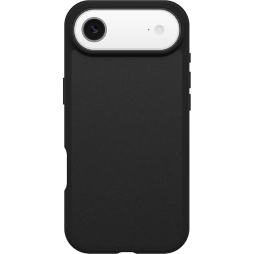 Image of OtterBox React Series MagSafe Case for iPhone Air, Shockproof, Drop Proof, Ultra-Slim, Protective Thin Case, Tested to Military Standard, Black