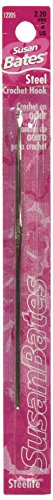 Susan Bates 6-Inch Steelite Crochet Hook, 2.2mm