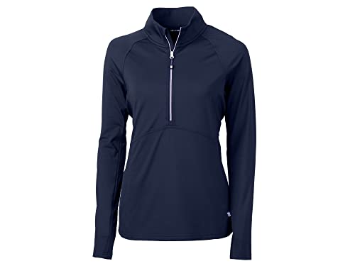 Cutter & Buck Women's Long Sleeve Adapt Eco Knit Half Zip Pullover