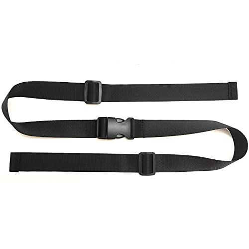 Tokaneit Black Strap, Adjustable Chest Strap, Durable Nylon Chest Strap, Pack of 3, for School Bag, Backpack, Jogging and Hiking - Image 3