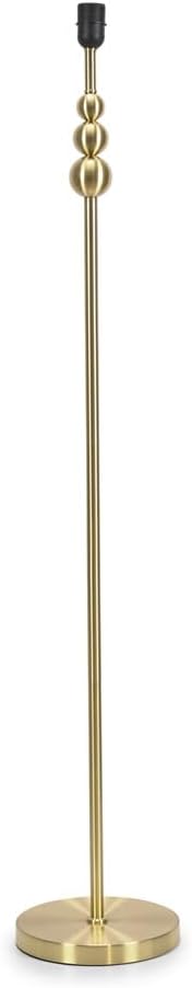 ValueLights | Gold Stacked Ball Single Stem Standing Floor Lamp Base | Floor Lamps & Torchieres, Home D cor & Improvement Essential [Energy Class F]