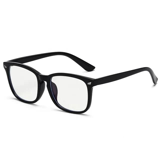Blue Light Blocking Glasses for Women Men Black Frame Square Nerd Eyeglasses Anti Blue Ray Computer Screen Glasses
