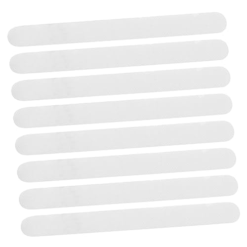 FONDOTIN 30pcs Transparent - Bath Stickers Adhesive Treads for Bathtubs Showers Stairs and Floors Safety Traction Smooth